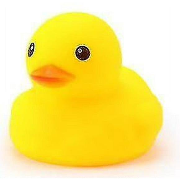 Yellow Rubber Ducks, Large Bath Toys Bathtub Floating Squeaky Duckies