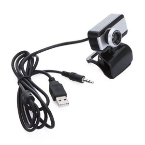 CHUANK Built-in Microphone Webcam HD Glass Lens Webcam for Windows 7/8/10/11  USB 2.0