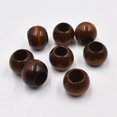 thumbnail image 4 of Fsqjgq 50pcs Large Hole Wooden Beads for Crafts Vintage Round Natural Wood Bead 20mm Loose Spacer Beads for Macrame Rosary Necklace Bracelet Hair DIY Craft Handmade Decor, 4 of 7