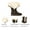 BROWN, variant on Dream Pairs Women's Winter Casual Snow Boots Wide Mid-Calf Fashion Warm Outdoor Boot DSB212 BLACK Size 7