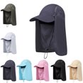 thumbnail image 2 of Coofit Sun Cap Foldable Practical Summer Sun Protection Hat Fishing Hat for Outdoors, 2 of 4