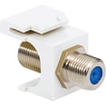 thumbnail image 2 of ICC IC107B9FWH Nickel Plated F Type Module 3 GHz White Blue Insert, 2 of 2