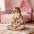 thumbnail image 2 of Luoshdecor Bear Stuffed Animal, Cute Plush Toys,Soft Bear Doll Gift for Valentines Day, 2 of 6