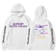 thumbnail image 1 of Pop cazadora para niña Hooded Sweatshirt,Soft Streetwear Pullover,Cute Long Sleeve Hoodie for Fall Winter Unisex （White）, 1 of 4