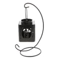 thumbnail image 1 of simhoa Romantic Wedding Candlestick Lantern Hollow Out Candle Holder Black, 1 of 8