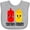 AC-Heather Grey, variant on Inktastic Ketchup and Mustard Gift Boys or Girls Baby Bib