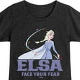 thumbnail image 3 of Disney Frozen 2 - Elsa Face Your Fear - Toddler & Youth Girls Short Sleeve Graphic T-Shirt, 3 of 5