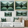 thumbnail image 4 of Designart "Balancing Act In Yogic Horizon" Yoga Floater Framed Wall Art Living Room, 4 of 5