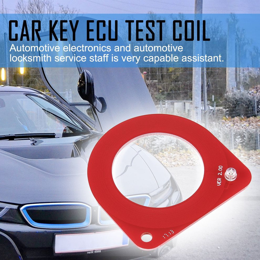 Car Key ECU Test Coil Automotive Induction Signal Detection Card Diagnostic Tool 
