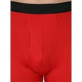 thumbnail image 3 of Athletic Works Men's Long Leg Breathable Mesh Performance Boxer Briefs, 6 Pack, 3 of 6