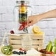 thumbnail image 2 of Dispensador Bebidas 5 Litros Mason Jar Vitrolero Agua Con Tapa y Base Metal KingsHouse multicolor, 2 of 4
