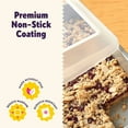 thumbnail image 5 of Wilton Bake It Better Steel Non-Stick Oblong Cake Pan with Lid 13 x 9-inch Rectangular Baking Pan, 5 of 14