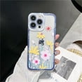 thumbnail image 3 of Funda de flores para Samsung Galaxy A72 A73 A82 A81 M13 M21 M23 M31 M31S M32 M33 M51 M53 A8 Plus A7 A9 2018 S8 S9 Plus cubierta suave, 3 of 5