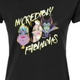 thumbnail image 3 of Disney Villains - Incredibly Fabulous - Juniors Fitted Graphic T-Shirt, 3 of 5