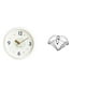 thumbnail image 1 of Reloj de pared,Reloj de pared decorativo,moderno y elegante,Reloj de pared redondo silencioso,sin tictac,ideal para regalar.,servilletero,Soporte para servilletas de mesa,organizador de, 1 of 8