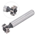 thumbnail image 1 of T Slot Cutter Bit, Fraise Forte, Cuivre de Fer Durable pour l'Acier en Aluminium, 1 of 8