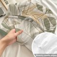 thumbnail image 4 of King Size Fitted Sheet Set - Sage Green Yellow Botanical 3 Piece Bedding Sets 16" Deep Pocket Fitted Sheet with 2 Pillowcases, Vintage Spring Summer Brushed Microfiber Hotel Luxury Bed Sheets, 4 of 9