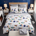 thumbnail image 5 of Say Yes Bedding Johanas Rocket Ship Kids Comforter Bedding Set, 100% Cotton Space Themed Comforter Set, Full/Queen Size, 5 of 5