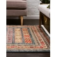 thumbnail image 4 of Rugs.com Kashkuli Gabbeh Collection Rug – 10' x 13' Blue Medium Rug Perfect For Living Rooms, Large Dining Rooms, Open Floorplans, 4 of 9