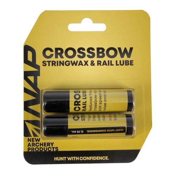 NAP Crossbow Maintenance Kit with Synthetic String Conditioner and Rail Lubricant