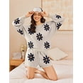 thumbnail image 3 of Ekouaer Knit Pajamas Set for Women Lounge Wear Sets Long Sleeve Sweatsuit Matching 2 Piece Outfits Casual Sweater Sets, 3 of 6