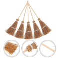 thumbnail image 4 of 5Pcs Mini Hand-woven Broom Dollhouse Decor Broom Lovely Broom Props for Decor, 4 of 4