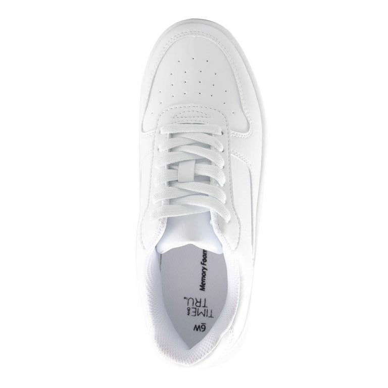  Time and Tru Women's White Platform Sneakers | Shoes