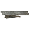 thumbnail image 3 of Bare Decor FlexRock Grey Pearl Peel and Stick Tile in Real Quartzite Stone, 9 Sq Ft, 3 of 5