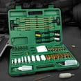 thumbnail image 3 of KLOLA Universal Gun Cleaning Kit Hunting Handgun Shot Gun Cleaning Kit for All Guns with Case Travel Size Portable Metal Brushes-Green, 3 of 7