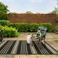 thumbnail image 3 of (5 pack) Better Homes & Gardens 44" L x 21" W Black Palm 1 Piece Rectangle Outdoor Chair Cushion, 3 of 9