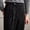 Black, variant on Men's Casual Pants - Corduroy Italian Style Straight Fit Trousers for Everyday Leisure and Streetwear Fashion