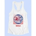 thumbnail image 3 of NASA Nasa Out Of This World Racerback Tank Women -NASA Designs, Female Large, 3 of 4