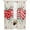 Red Beige, variant on Semi Sheer Window Curtains 63 Inches Long, Valentine's Day Rod Pocket Voile Silky Chiffon Curtain Treatment Drapes for Kitchen, Living Room, Red Love Heart Eucalyptus Watercolor 52"x63", 2 Panels