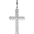 thumbnail image 5 of 14K White Gold Cross Pendant (45 X 20.75) Made In United States ch112, 5 of 6