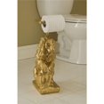 thumbnail image 1 of Hickory Manor Home 1140TP-GL Standing Lion Tp Holder, Gold Leaf, 1 of 1