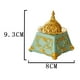 thumbnail image 4 of Quemador de de árabe de , quemador de resina para decoración para hogar, adornos decorativos para , artesanías Azul perfecl Quemador de incienso, 4 of 4