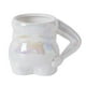 thumbnail image 5 of Taza de café de porcelana, cerámica, 400 ml, regalo para mamá, taza de té para boda Blanco, 5 of 9