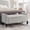 Gray, variant on American Design Storage Bench | Suitable for Various Rooms | Enhanced Interior Aesthetics