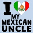 thumbnail image 2 of CafePress - I Heart My Mexican Uncle Body Suit - Baby Light Bodysuit, Size Newborn - 24 Months, 2 of 4