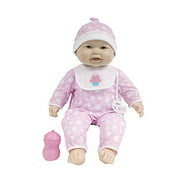 JC Toys ?Lots to Cuddle Babies? Asian 20-Inch Purple Soft Body Baby Doll and Accessories Designed by Berenguer