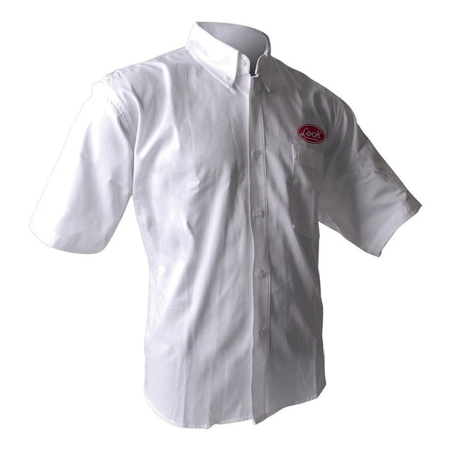 Camisa Blanca Manga Corta Talla Extra Grande Lcamcbx Lock L.O.C.K. LCAMCBX