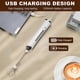 thumbnail image 3 of Handheld Electric Milk Frother with 2 Heads, Coffee Whisk Foam Mixer, 3 of 5
