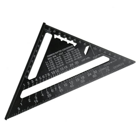 aluminum alloy triangle rulers 90 degrees 45 degrees set