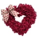 thumbnail image 3 of Corona de San Valentín de 15.75 '', colgante de puerta Corona en forma de corazón Corazón de amor Guirnalda decorativa para celebración Jardín Salvador Corona colgante de puerta delantera, 3 of 10