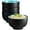 Turquoise, variant on Kook Ceramic Japanese Noodle 34 Oz, Set of 4, Navy Inside