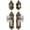 Gold, variant on Grandeur 828955 Grande Victorian Solid Brass Single Cylinder Keyed Entry Knobset And
