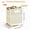 Large, variant on Lakwi Rolling Storage Basket with Wheels, Large Foldable Plastic Laundry Hamper, Breathable Vented Collapsible Bin with Handles, 360° Rotating Wheels, for Bathroom Bedroom Laundry Room