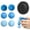 6PCS Blue, variant on 8PCS Silicone Magnetic Balls Fidget Toys for Adults Teens, Stress Relief Sensory Toy for Autism ADHD Anxiety, Office Desk Fun Textures Gadgets, Stocking Stuffers Gift for Women Men,Green
