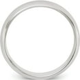 thumbnail image 3 of Sterling Silver 5mm Half-Round Band (Size 9.5) Made In United States qwh050-9.5, 3 of 6