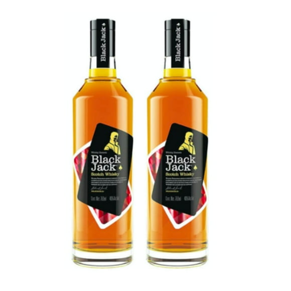 Pack de 2 Whisky Black Jack 750 ml
